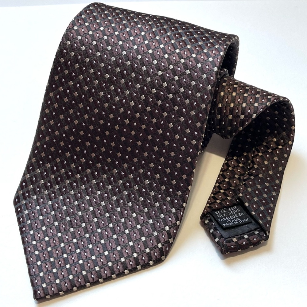 Gianfranco Ferre Mens 100% Silk Tie Made In Italy